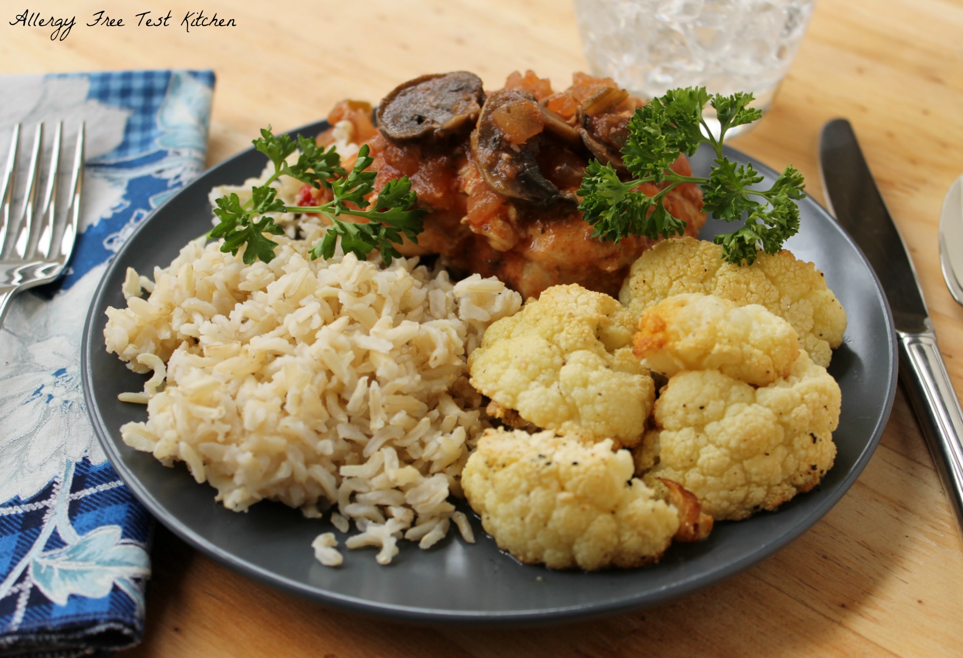 Mushroom Chicken and Rice - A Crockpot Meal - LIVING FREE HEALTH AND LIFE
